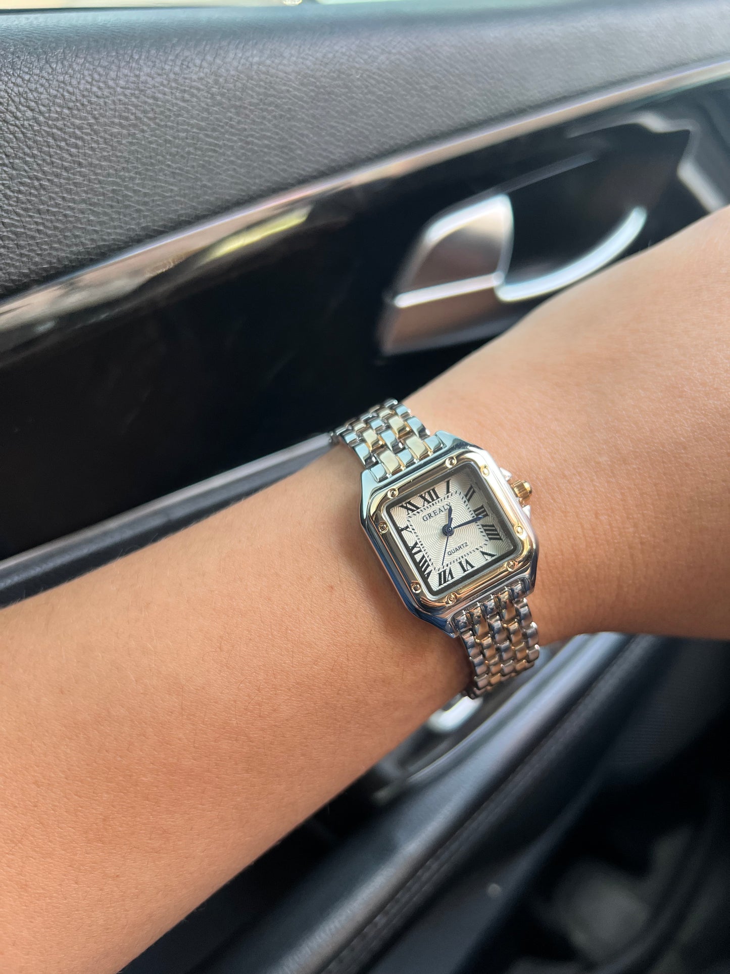 Brillo Vintage doble tono