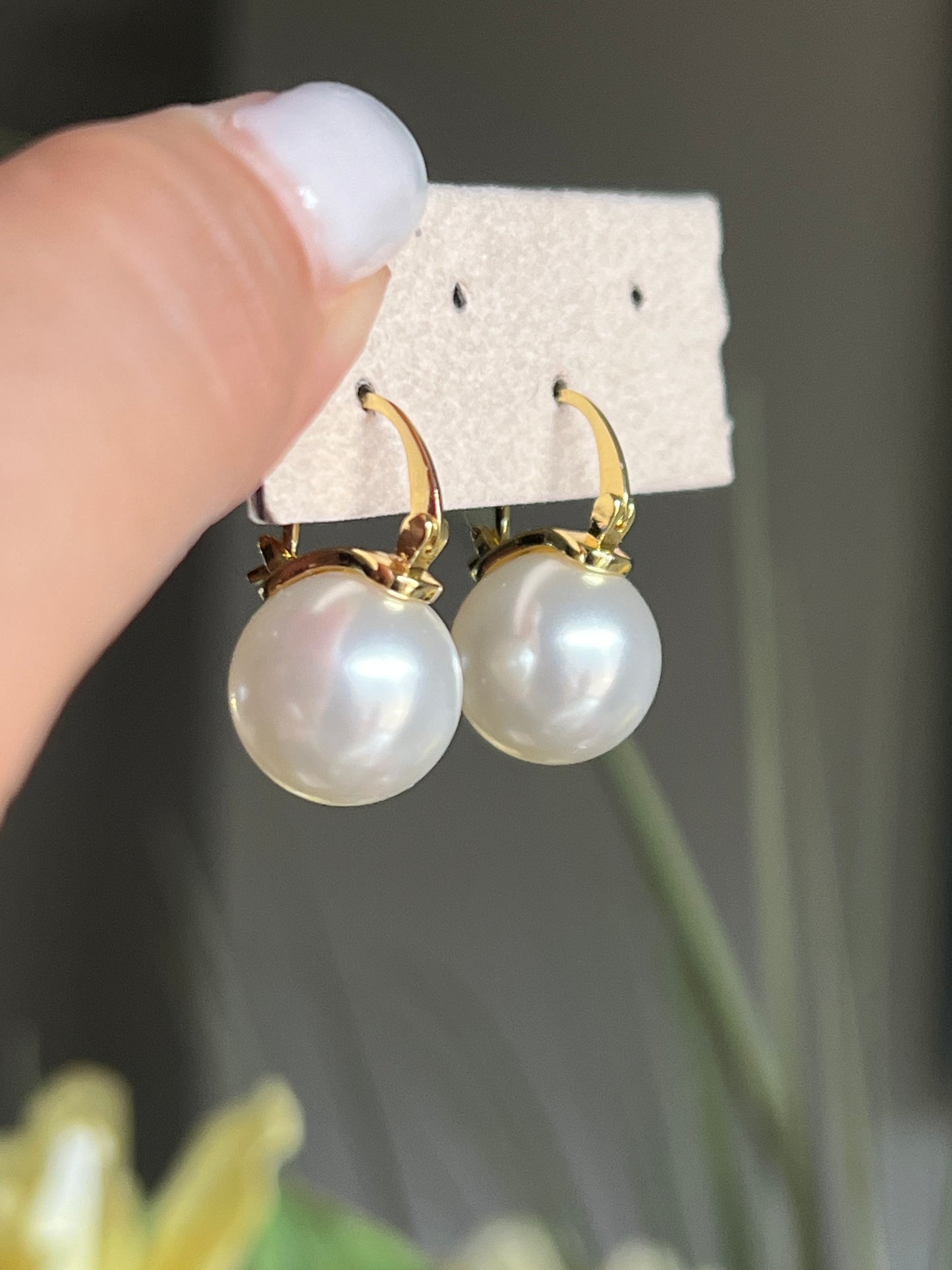 Aretes Perlas